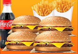 Pack x2 Hamburguesas Clásicas